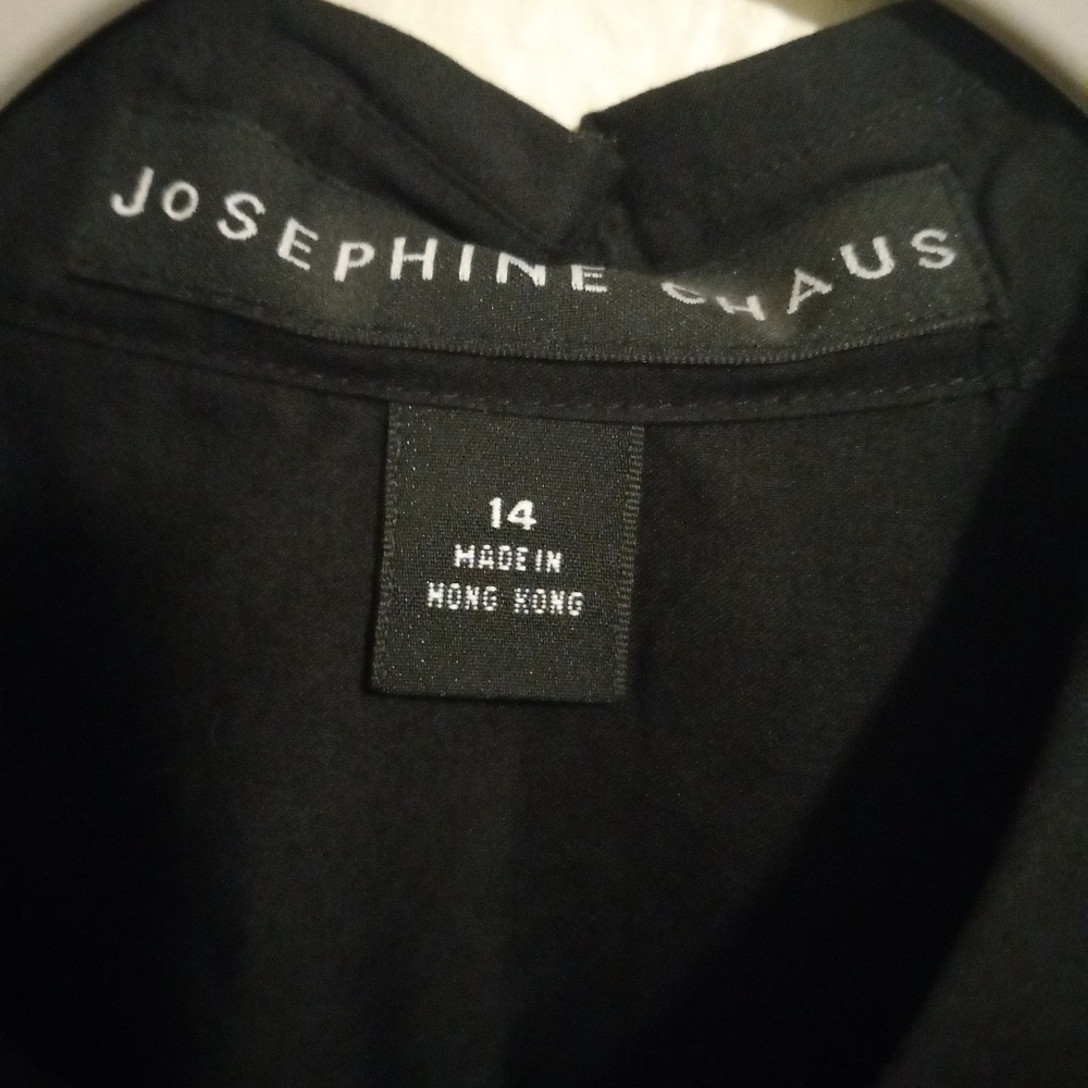 New Josephine Chaus Blouse Black